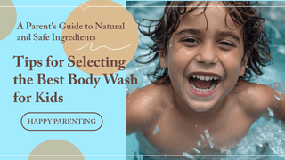best body wash for kids in India – gentle soap-free wash