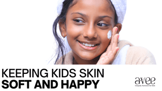 non greasy body lotion for kids by avee